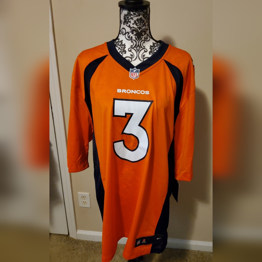 Denver Broncos Russell Wilson Nike Game Jersey Size X-Large